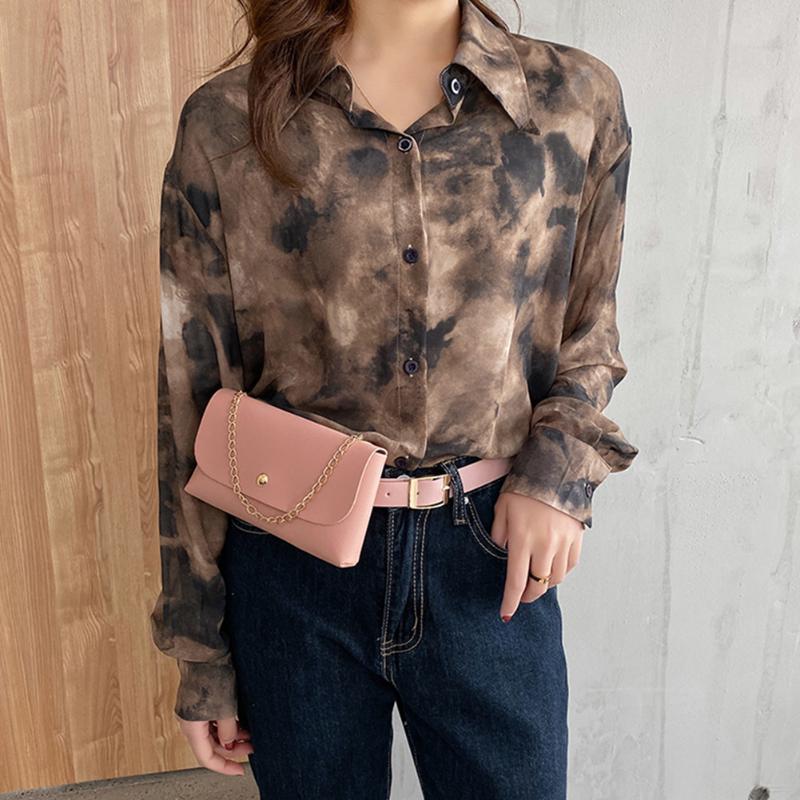 

Vintage Women Waist Fanny Purse PU Animal Crossbody Chain Bag Street Money Pouch Bags Women Handbags Totes Clutch Bag, Black
