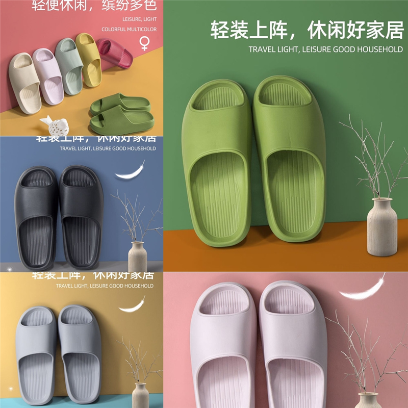 

EKz New Beach west Foam Runner women Sandals Slipper Summer slipper triple white Slide adult Kanye Desert Shoes Resin fashion, Black