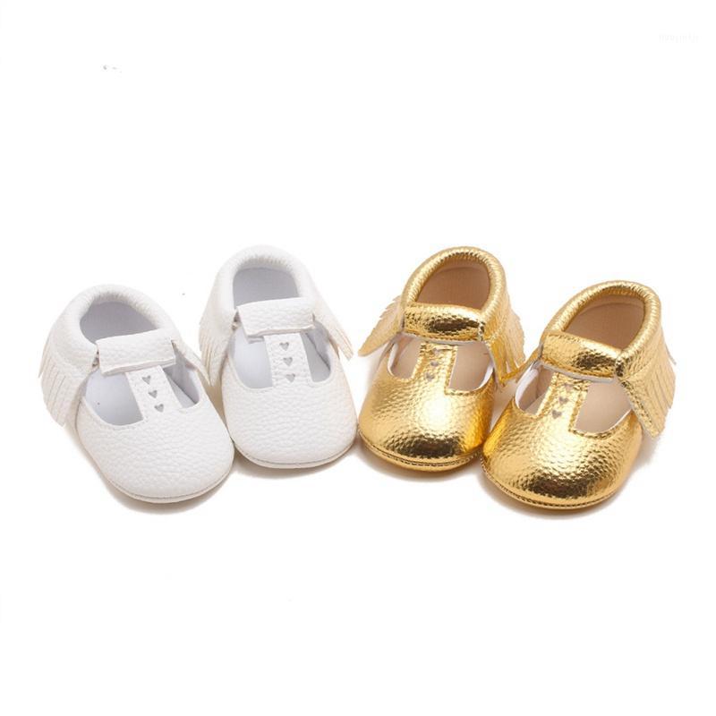 

Baby Shoes Toddler Handmade Walking Shoes Newly Baby moccasins Fringe Anti-slip Soft Sole Crib PU leather Boots Sneakers1