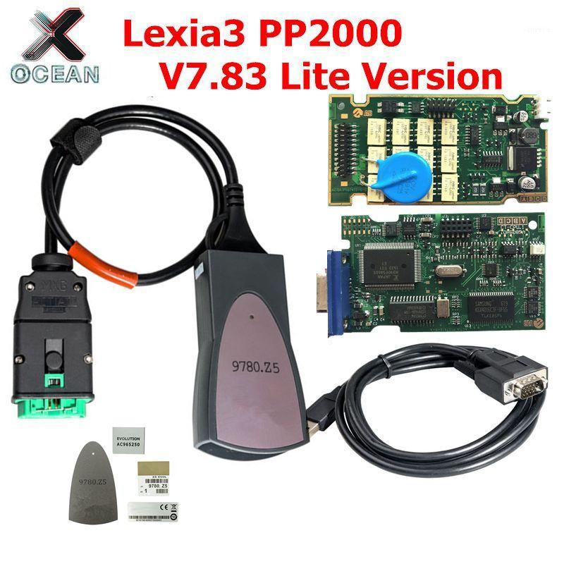 

Professional Lexia For /Peugoet Lexia3 PP2000 Newest Diagbox V7.83 PSA XS Lexia-3 Golden PCB Multi-Language Free Shipping1