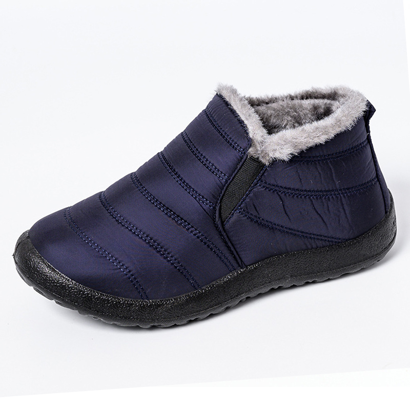 

2020 New Winter Women Boots Warm Plush Snow Boots Waterproof Antiskid Ankle Winter Shoes Female Booties Plus Size 35-44, Brl296-purple