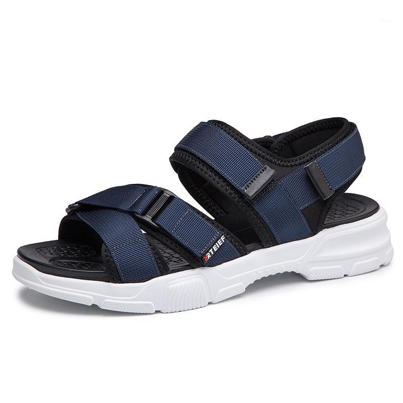 

sandal casual beach shoes man sport sandalia vietnam summer sandali sandalen men hombre sports sandalsslippers outdoor playa da1, Khaki