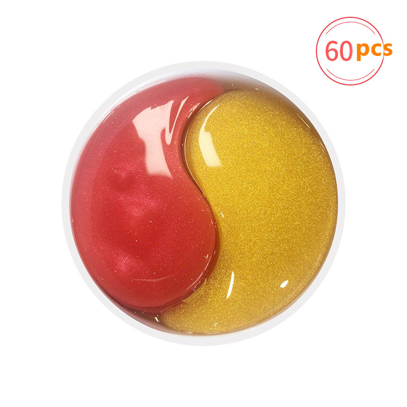 

60pcs Colors Collagen Eye Mask Seaweed Green Algae Eye Patches for Dark Circle Hydrating Eye Pad Anti-Wrinkles Nourishing