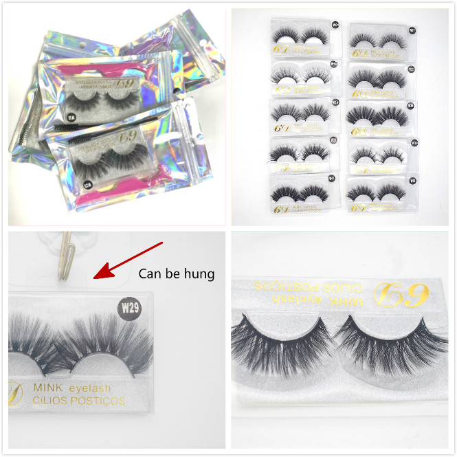 

3D Mink Eyelashes False lashes Soft Natural Thick Fake Eyelashes Eye Lashes Extension With Eyelash Tweezer Brush Hanging packing free DHL
