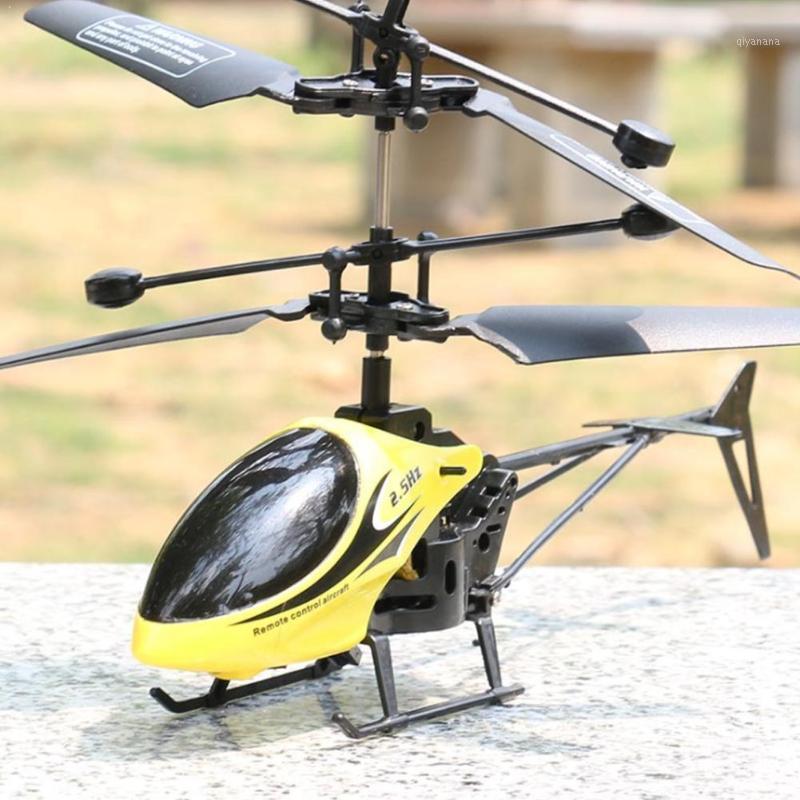 

RC Mini Helicopter 2-way Remote Control Helicopter Remote Gifts Resistant Light Fall With For Children Control T N6H41