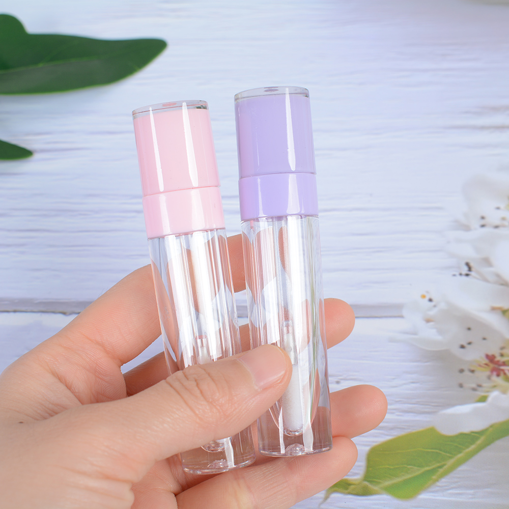 2020 6.4ml Empty Lip Gloss Bottle Lip Glaze Tubes Cute Pink Lipgloss