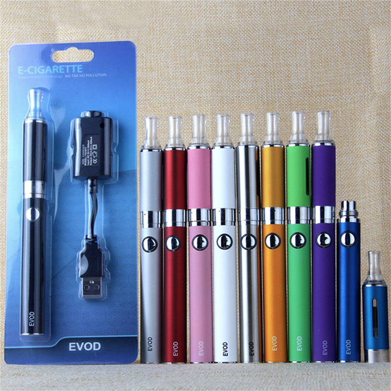 

EVOD BCC MT3 starter blister kit Electronic Cigarette 650/900/1100mAh EVOD battery 2.4ml MT3 atomizer clearomizer, Stainless steel