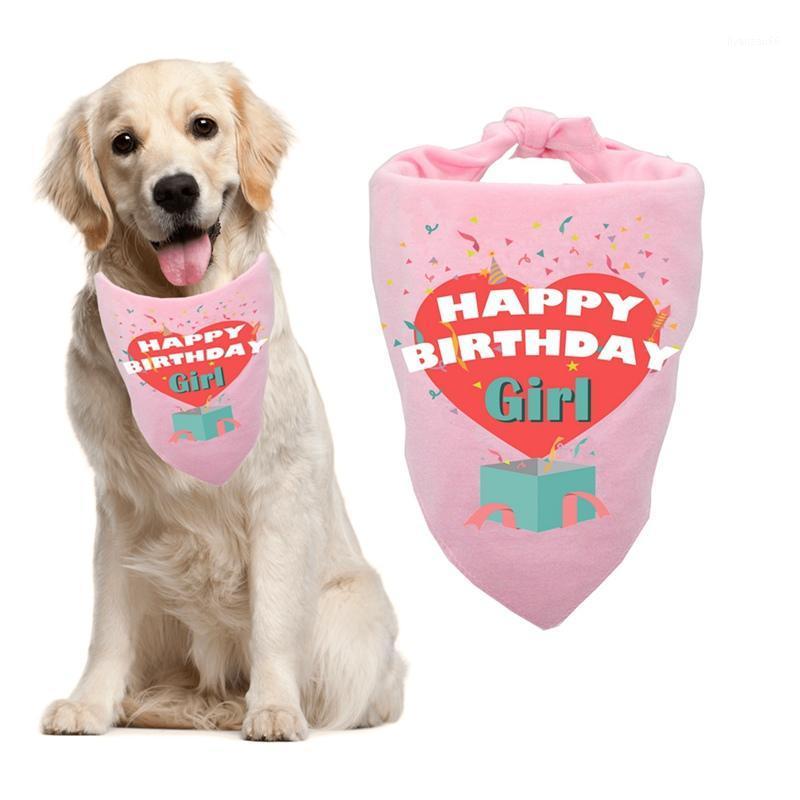 

Cotton Polyester Pet Bandana Dog Birthdayriangular Scarf Bibs For Small Medium Large Pets1