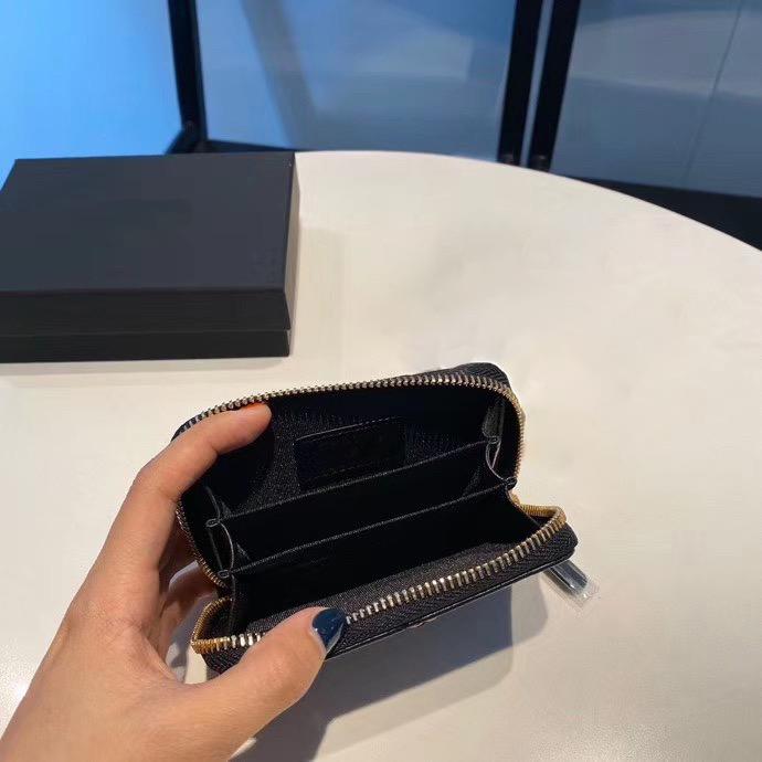 

hot best quality genuinel leather mens wallet with box luxurys designers wallet womens wallet purese credit card holder passport holder 197, Goods same the photos