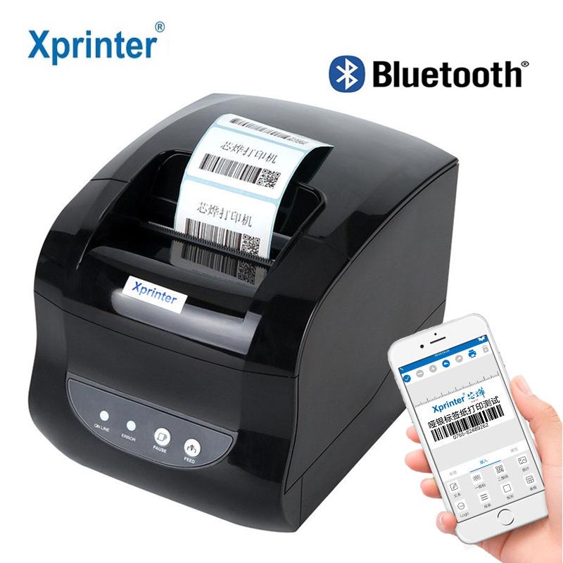 

Xprinter Thermal Label Barcode Printer Receipt Printer 20mm-80mm Adhesive Sticker Paper for Mobile Phone Windows
