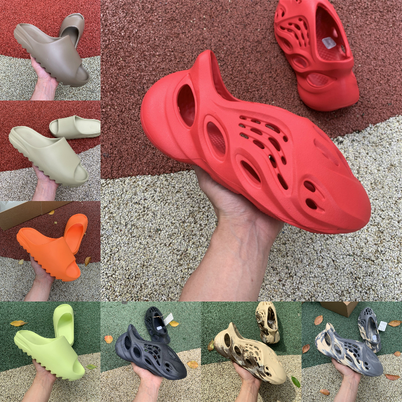 

Slides Slippers Desert Sand Summer Brown Flat Mens Women Earth Brown Beach Resin Slide Sandal Graffiti Bone Rubber MXT Moon Gray Mineral Blu, Black