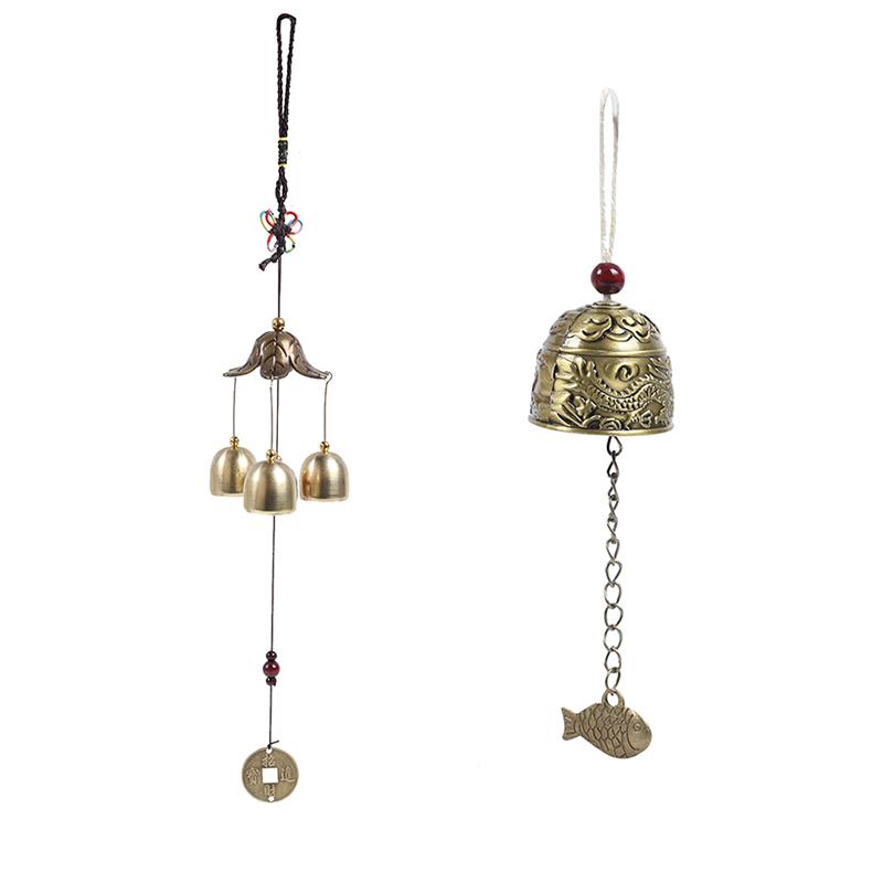 

1pc Wind Chimes Chinese Traditional Windchime Outdoor Living Wind Chimes Yard Antique Windchime Balcony Garden Hanging Decor #