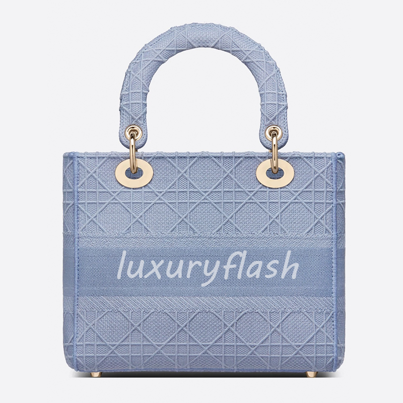 

Women Designers Blue Embroidery Delicate Canvas Handbags Luxurys Fashion Color Crossbody Bags Shoulder Small Bag with Thick Shoulder Strap, Box(not sold separately)