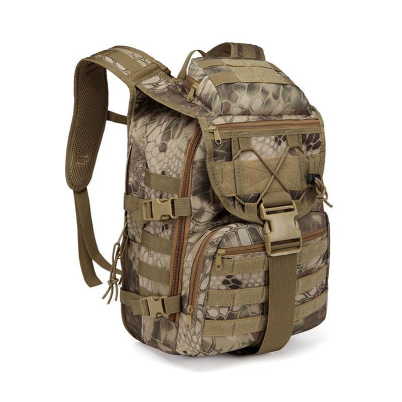 

Tactical Backpack Molle Army Assualt Pack Waterproof Bag Hiking Camping Hunting Waterproof Outdoor Sports Bag, Dsdg