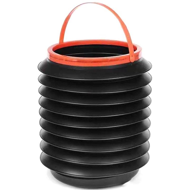 

Auto Round Leak-proof Folding Storage Bin Car Portable Trash Can Mini Household Retractable Water Bucket 4L