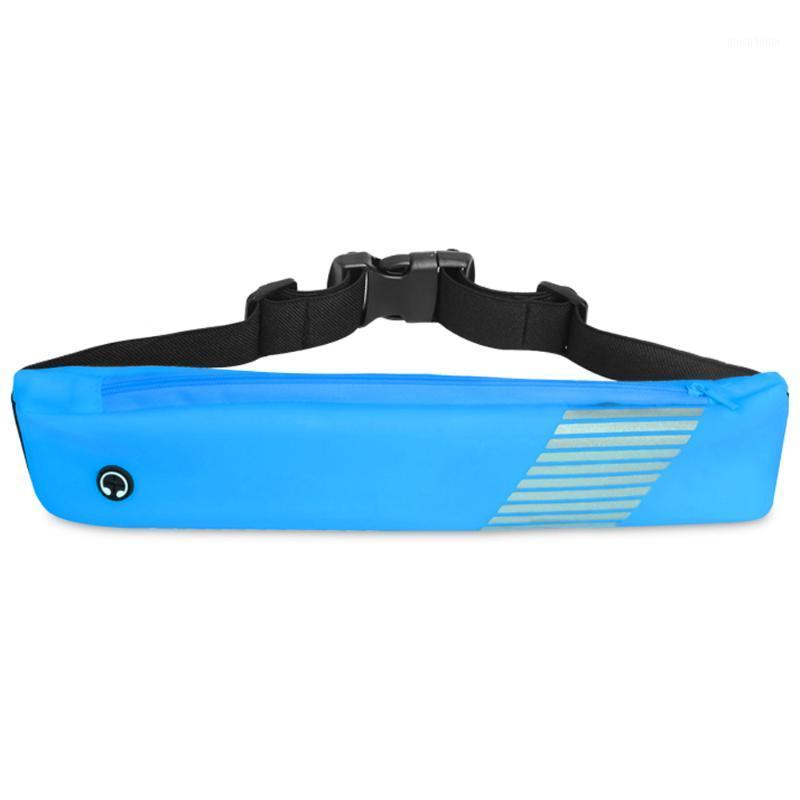 

Multifunctional Waist Belt Ultra Light Waist Pouch Waterproof Gym Phone Holder Pouch Bag Band Outdoor Running Bag1, Blue