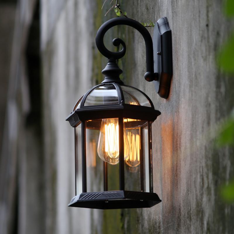

Waterpoof Industrial Outdoor Wall Lamps Retro Loft Vintage Industrial Wall Lights Lighting Sconce for Bar Porch Hallway Edison