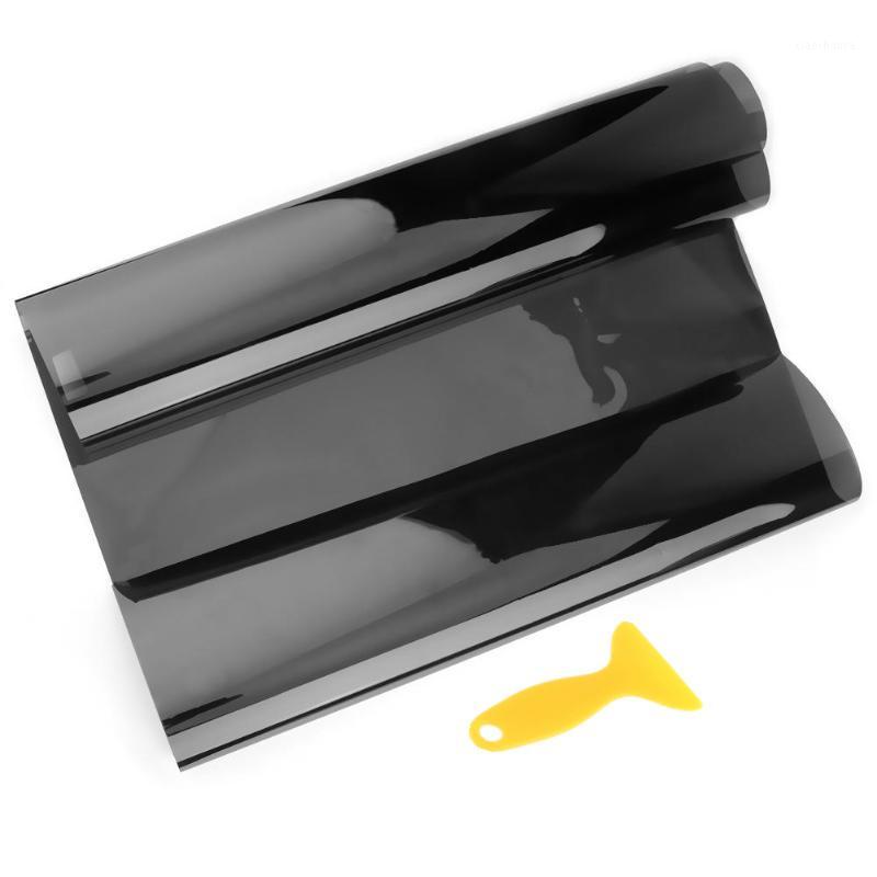

1m*50cm VLT Black Car Home Glass Window Film Auto Window Tint Tinting Film Roll Solar Protection with Scraper Auto Accessories1