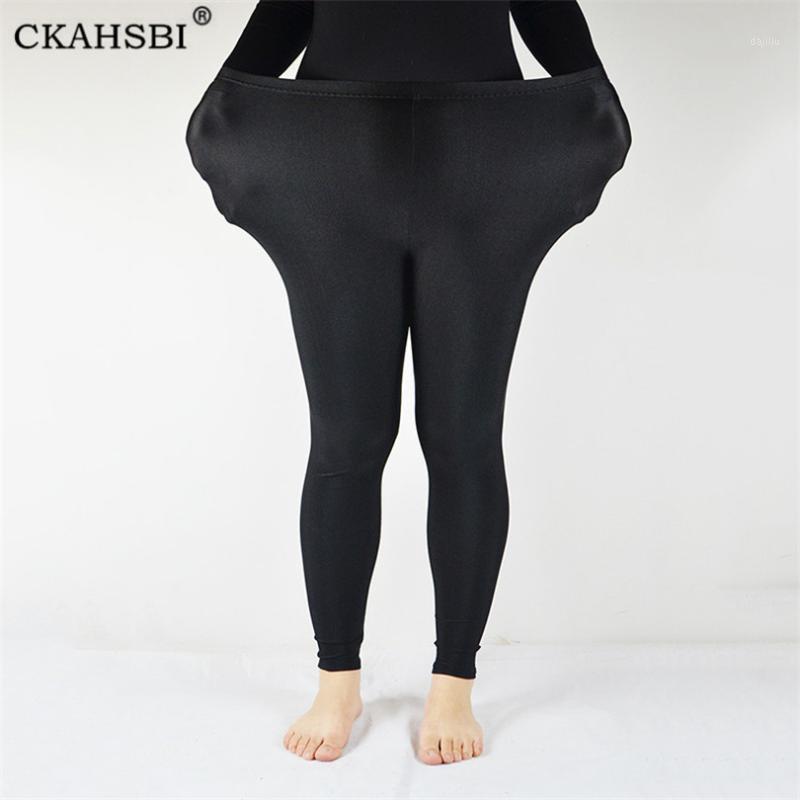 

CKAHSBI Women Sport Leggings High Waist Tights Pants Solid Candy Neon Spandex Sports Wear Gym Push Up Yoga Pants Plus Size -7XL1, Yg15 sapphire