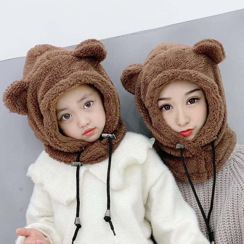 

Beanie/Skull Caps Autumn Winter Bonnets For Women Cap Chapeau Beanie Hat Peaked Ski Mask Panama Scarf Children, Grey