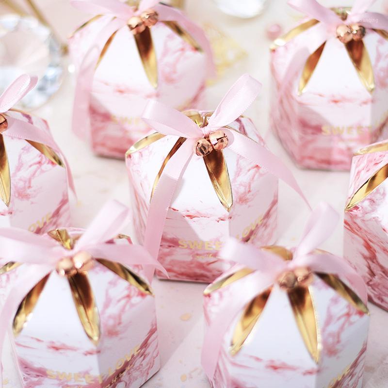 

Wedding Baby Shower Birthday Party favors Decoration Gift Candy Mongolian Yurts Shape Candy Box With Ribbon Chocolate Papeer Box1