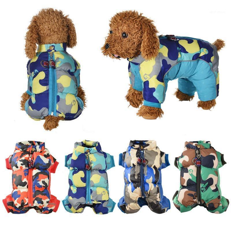 

Warm Dog Clothes Windproof Winter Pet Dog Camouflage Coat Jacket Padded Puppy Clothes Outfit for Small Large Chihuahua1