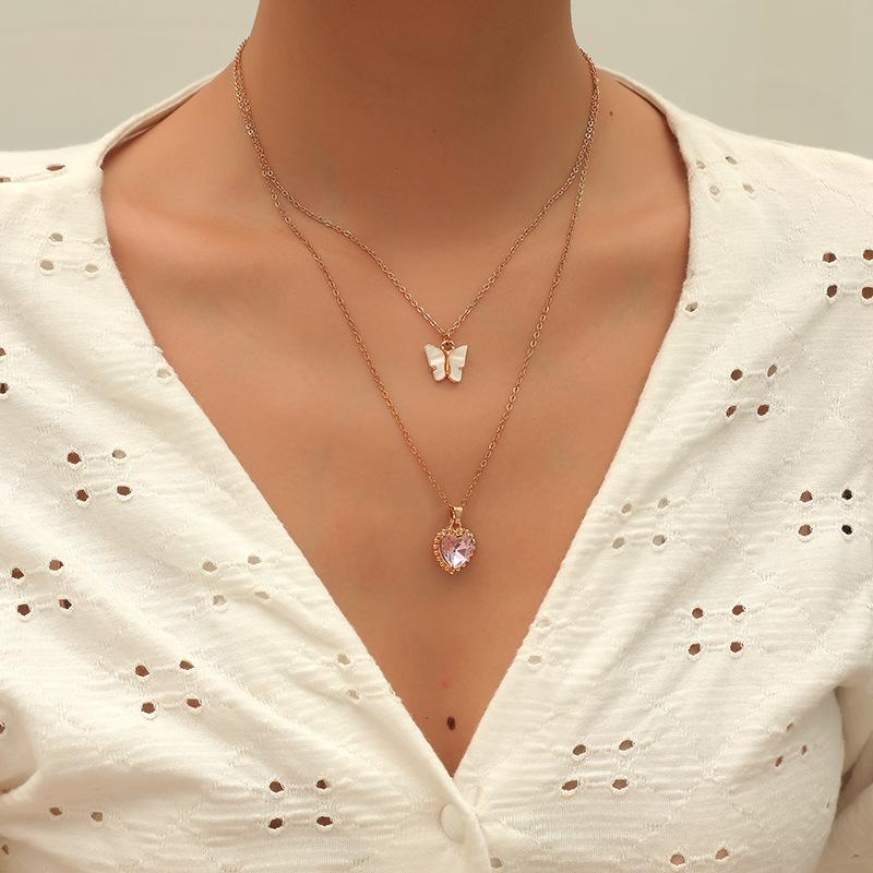 

necklace for women butterfly necklace women chain pendant
