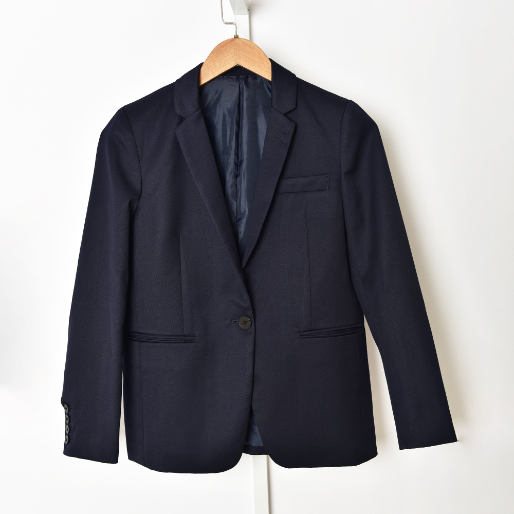 

2021 Spring Long Sleeve Notched-Lapel Blue Pure Color Single-Button Blazers Women Fashion Outwear Coats S27187165