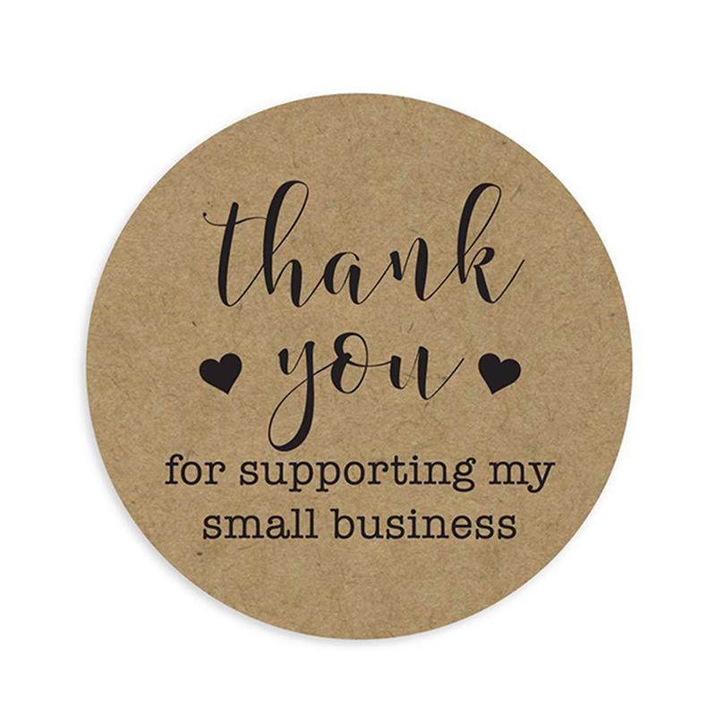 

Thank You For Supporting My Small Business Stickers Seal Label Christmas Sealing Business Stationery Sticker Cheap Convenient