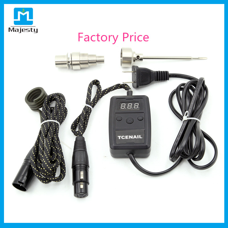 

USA & Canada enail enail dnail Electric Nail Kit For Oil Rig With Titanium Nail Temperature 250 - 999 Degrees Fahrenheit without glass pipe
