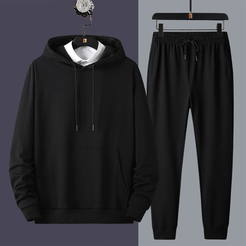 

2021 Jacket Pants Spring Arrival New Long Sleeve Hoodies High-quality Hoodie Sweatpants Size M-4xl QWHW, Blue