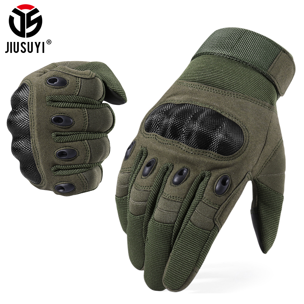 

Touch Screen Tactical Gloves Army Military Paintball Shooting Airsoft Combat Anti-Skid Hard Knuckle Full Finger Gloves Men Women 201020