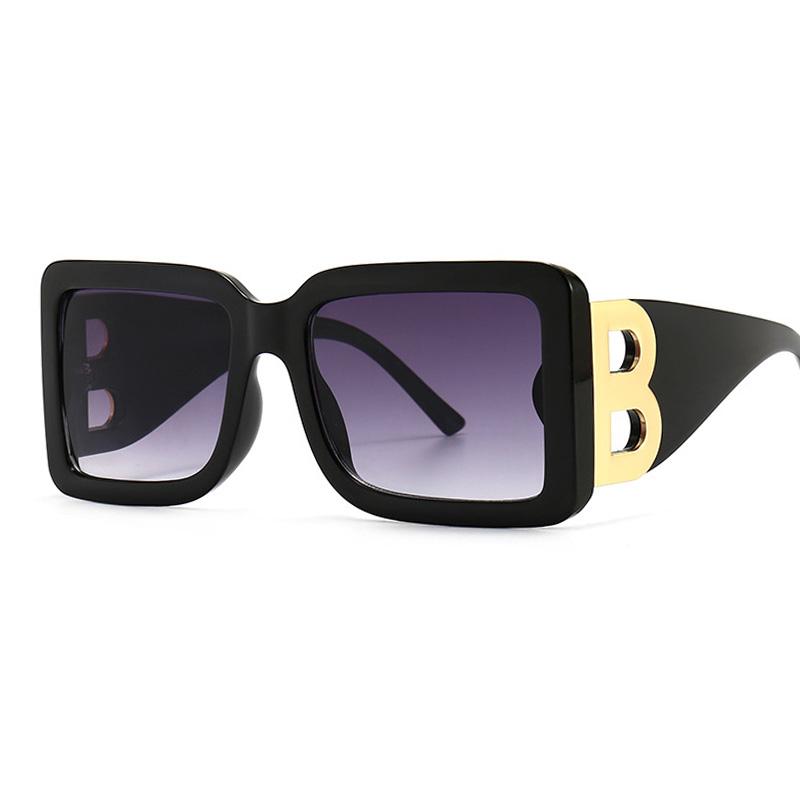 

2021 Luxury New Square Metal Sunglasses Women Vintage Sunglass Punk Sun Glasses Men Oculos Feminino Lentes Gafas De Sol UV400
