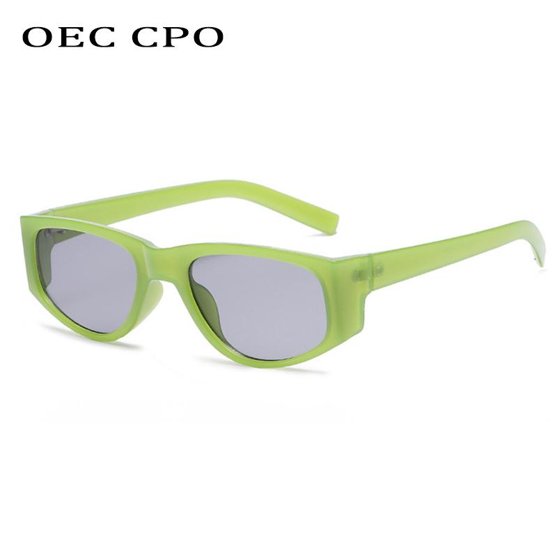 

Sunglasses OEC CPO Vintage Square Women Brand Steampunk Cat Eye Sun Glasses Female Small Punk Eyewear Lunette De Soleil Femme