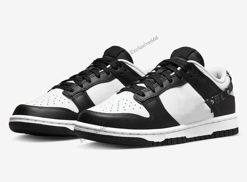 

2022 Released Authentic Low WMNS Black Paisley Blue Shoes Orange Barley SB Man Woman Outdoor Sports Sneakers With Original DH4401-100, #2