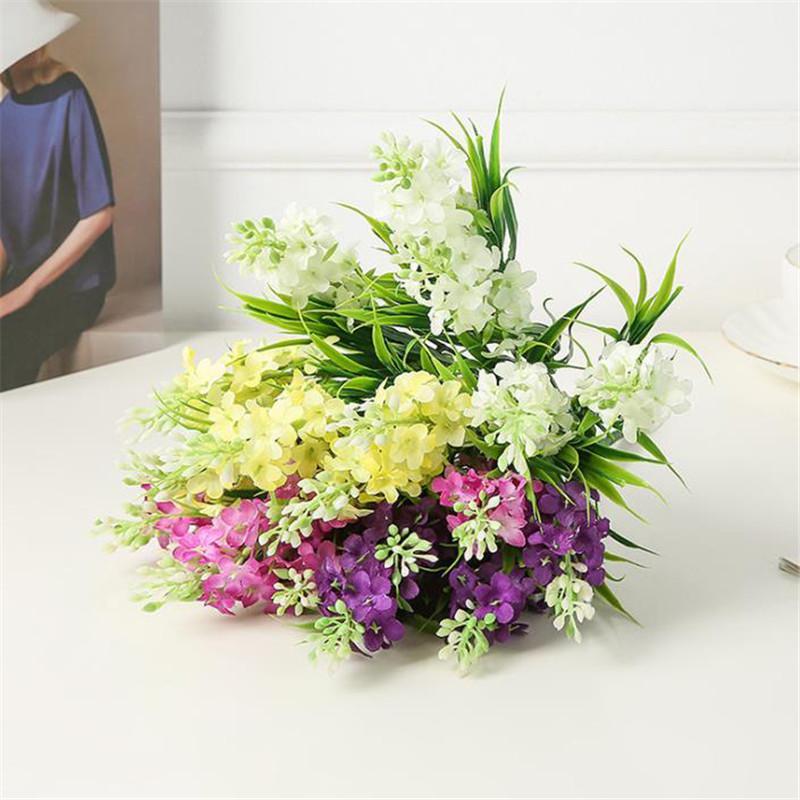 

Simulation plant Milan Leaves Grass Artificial Flower Home Decoration Wedding Decoration DIY Flower Wall Plant Wall Fake Flowers1