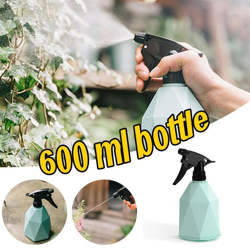 

Empty Spray Bottle 600ml Plastic Water Spray Bottle Geometric Design Empty Spraying for Flowers Plants Watering Tools1, As pic