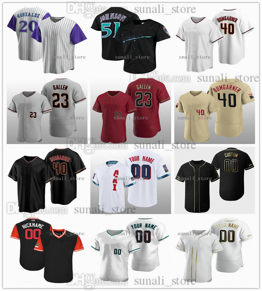 

2022 Baseball Jerseys 18 Carson Kelly 12 Daulton Varsho 53 Christian Walker 26 Pavin Smith 30 Jake McCarthy 28 Seth Beer 65 Luis Frías 54 Humberto Castellanos 8 Luplow, Grey