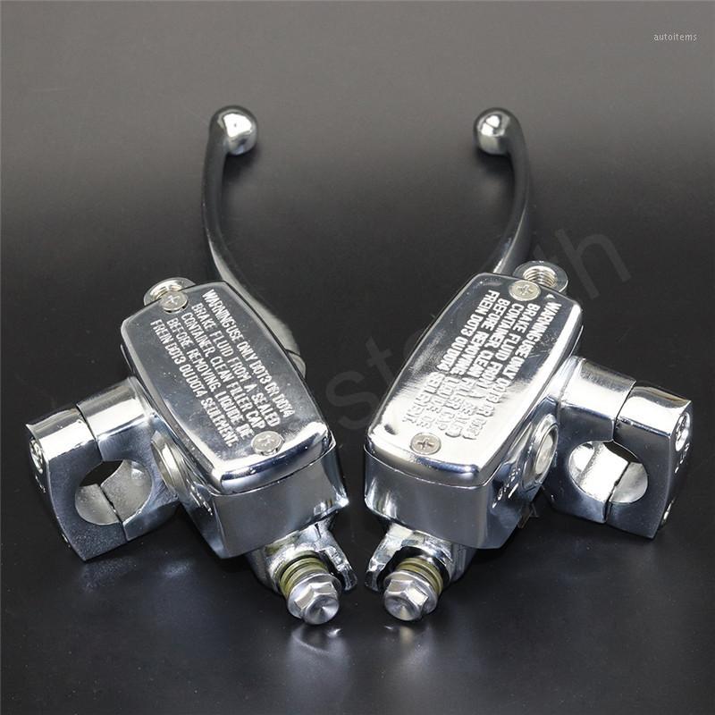 

For VMAX 12 VMAX 1200 XJR1200 XJR1300 Motorcycle 7/8" 22mm Handlebar Hydraulic Brake Master Cylinder Brake Clutch Levers1