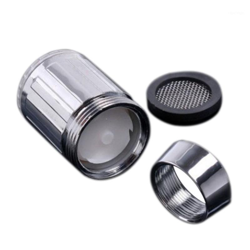 

Led Faucet Temperature Control / Monochrome Luminous Color Faucet Lamp Professional Fashion Adjustment Atmosphere With Adapter1