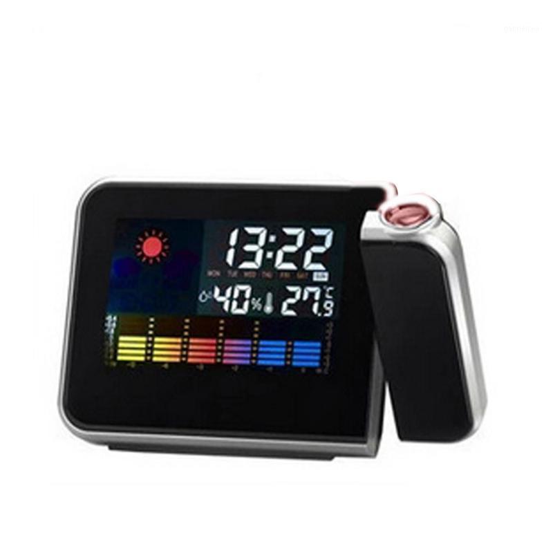 

1 pc Digital Alarm Clock Projection Clock Alarm LED Display with Dimmer Adjustable Projector Dual for Bedrooms1