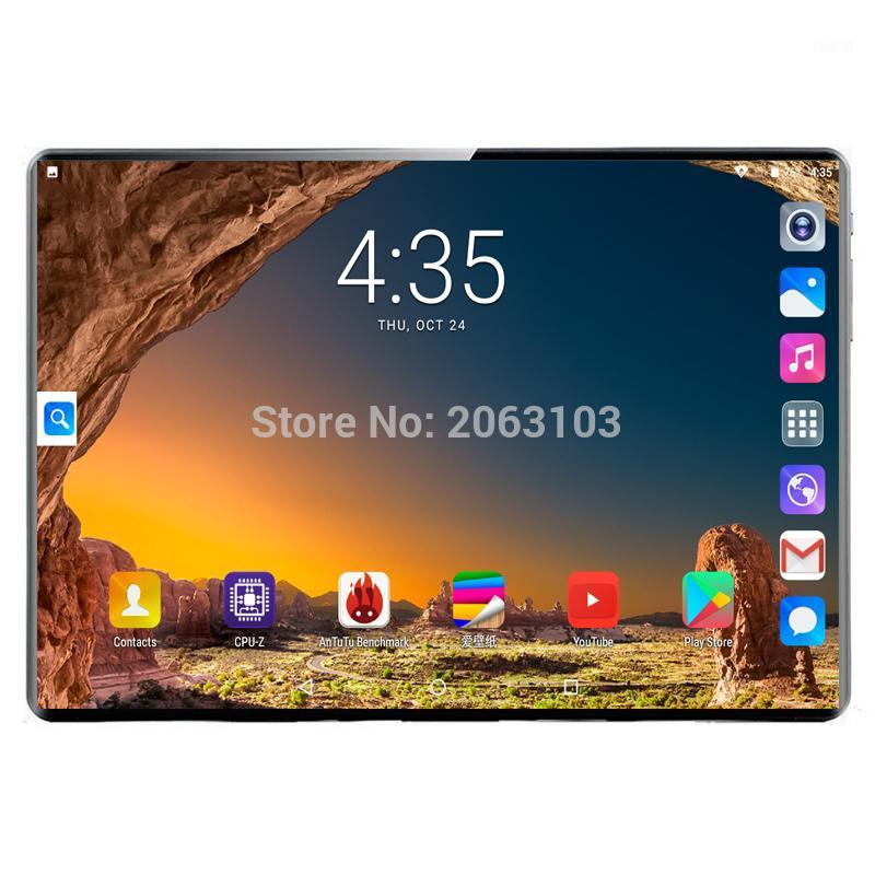 

2020 New Super 2.5D Tempered Glass 10 inch 4G LTE Tablet PC Deca Core 8GB RAM 128GB ROM 1920*1200 IPS 8.0MP WiFi Bluetooth+Gifts1, Black