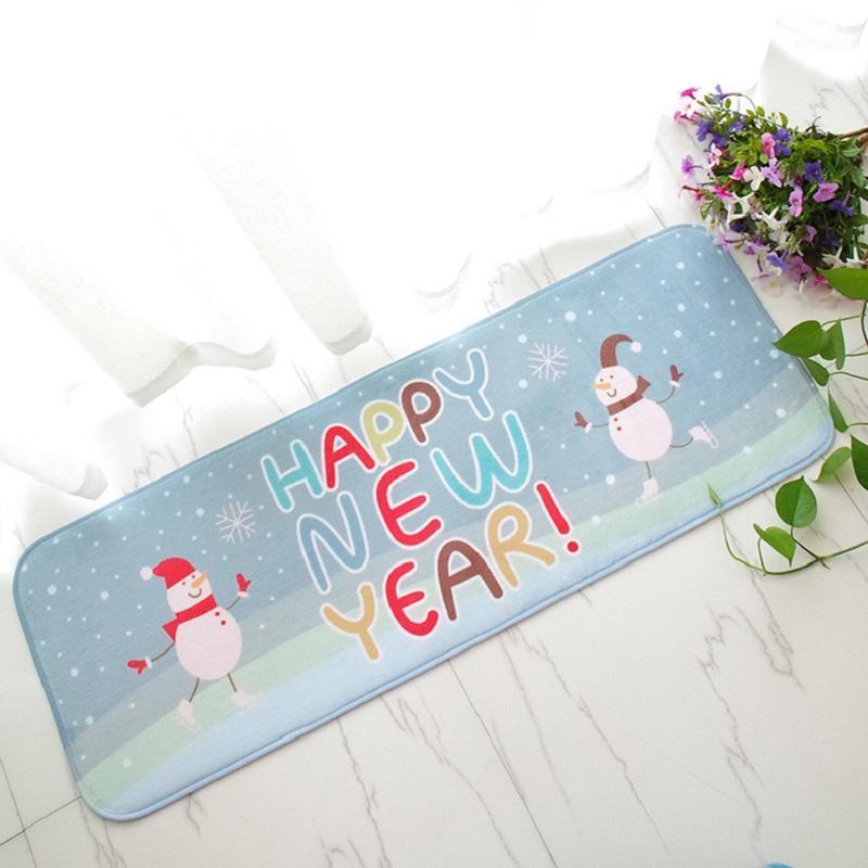 

Three sizes Carpet Christmas New Year Non-slip Door Mats Decoration Door Mats Carpets For Living Room alfombras de sala Rugs1, Cartoon carpet 3