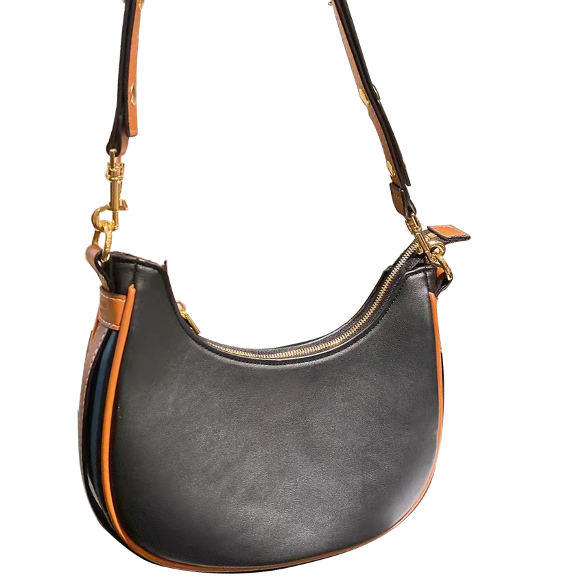 

Cross body New season Luxury Fashion Women Designer Shoulder Bag Armpit bag handbag simple leisure leather soft space large suitable all occasions 3-color With box