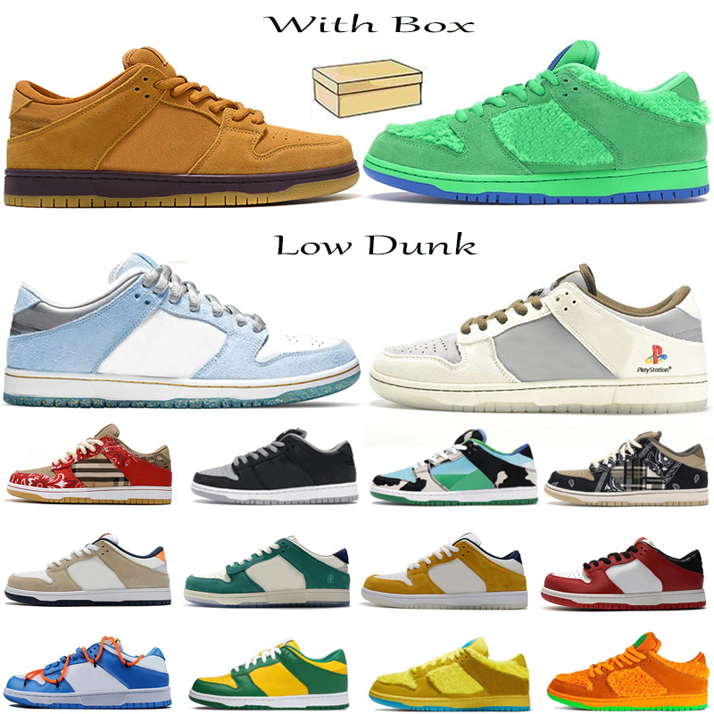 

2021 Sean Cliver SB DUNK Shoes Chunky Dunky Shadow Low Skateboard Running Shoes Paris Brazil Syracuse White off Kentucky Casual Trainers, 24