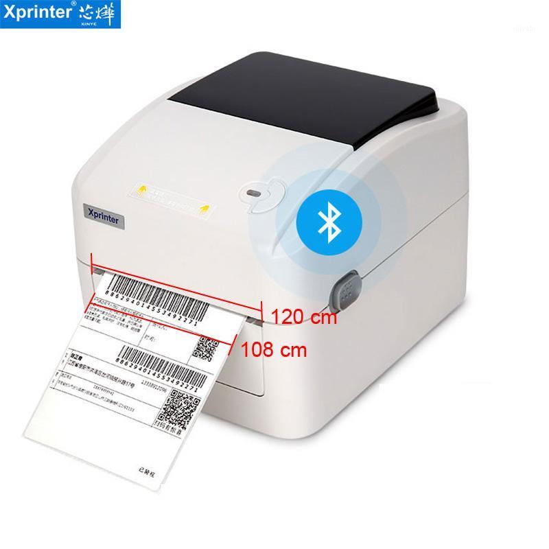 

Xprinter 100mm width High speed bluetooth USB barcode sticker printer machine thermal 4x6 shipping label printer for mobile1