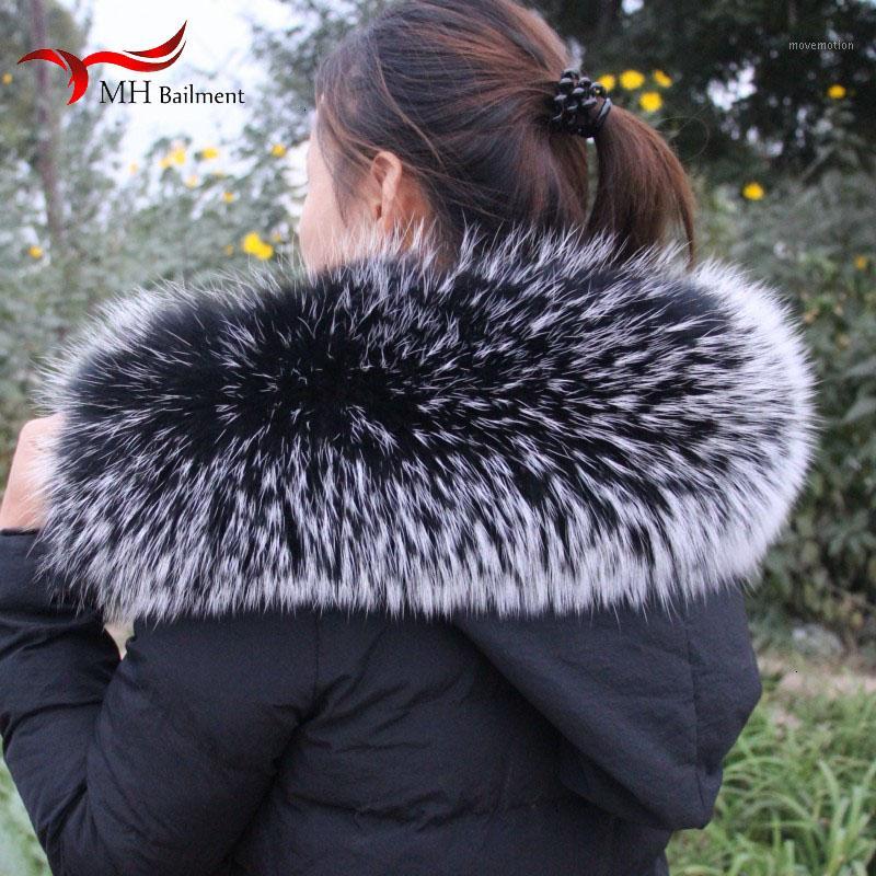 

Super Large Fur Collar Winter New Real Raccoon Fur Collar Furry Warm Comfortable Coat Scarf Ladies Shawl Large Size Scarf Female1