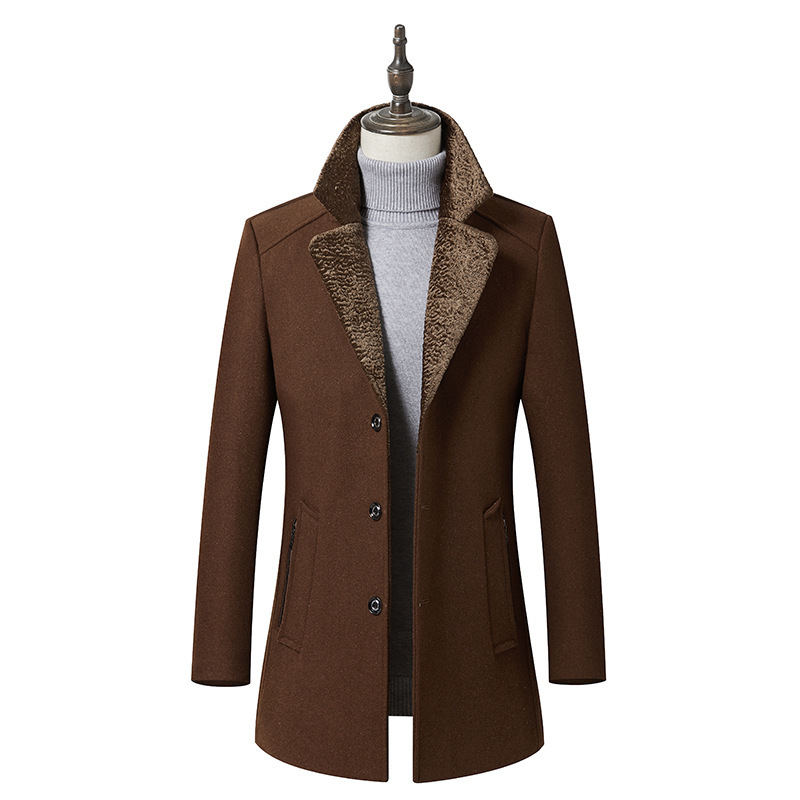

2021 New Men Expected Hot Arrival Classic Coat Quality Men's Fashion Slim Fit Jacket EH5S, Camel