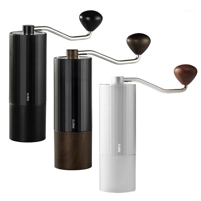 

HERO Portable Manual Coffee Grinder 420 Stainless Steel Burr Grinder Durable Coffee Bean Maker Mini Coffees Milling 15g Capacity1