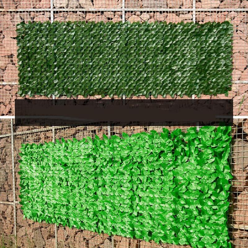 

Decorative Flowers & Wreaths Artificial Leaf Privacy Fence Roll Wall Landscaping Screen Outdoor Garden Backyard Balcony